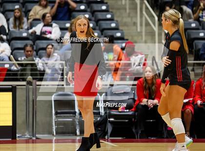 Thumbnail 3 in Fulshear vs. Lovejoy (UIL 5A Volleyball Semi-Final) photogallery.