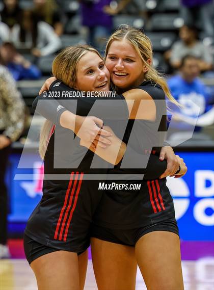 Thumbnail 1 in Fulshear vs. Lovejoy (UIL 5A Volleyball Semi-Final) photogallery.