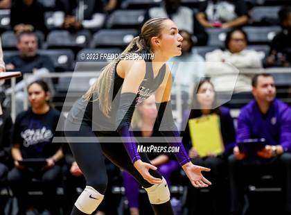 Thumbnail 3 in Fulshear vs. Lovejoy (UIL 5A Volleyball Semi-Final) photogallery.