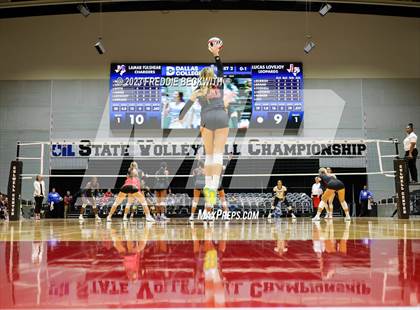 Thumbnail 3 in Fulshear vs. Lovejoy (UIL 5A Volleyball Semi-Final) photogallery.