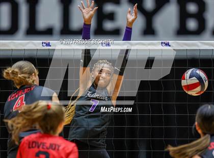 Thumbnail 3 in Fulshear vs. Lovejoy (UIL 5A Volleyball Semi-Final) photogallery.