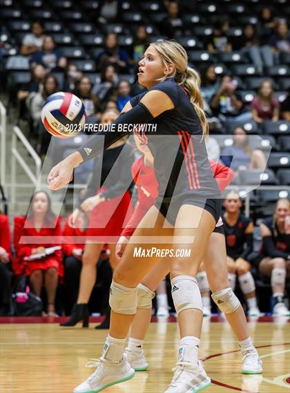 Thumbnail 2 in Fulshear vs. Lovejoy (UIL 5A Volleyball Semi-Final) photogallery.