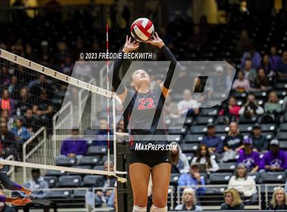 Thumbnail 1 in Fulshear vs. Lovejoy (UIL 5A Volleyball Semi-Final) photogallery.
