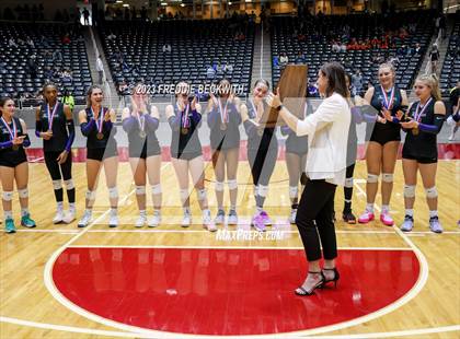 Thumbnail 1 in Fulshear vs. Lovejoy (UIL 5A Volleyball Semi-Final) photogallery.