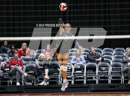 Thumbnail 2 in Fulshear vs. Lovejoy (UIL 5A Volleyball Semi-Final) photogallery.