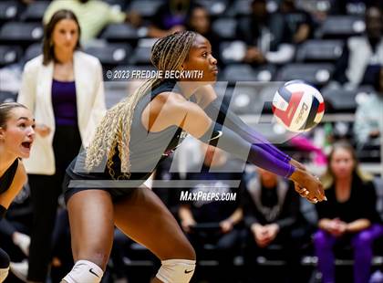 Thumbnail 2 in Fulshear vs. Lovejoy (UIL 5A Volleyball Semi-Final) photogallery.