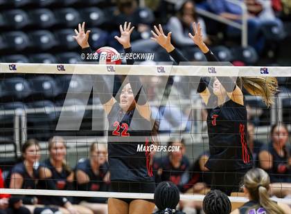 Thumbnail 1 in Fulshear vs. Lovejoy (UIL 5A Volleyball Semi-Final) photogallery.