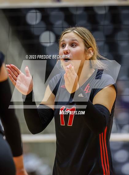 Thumbnail 2 in Fulshear vs. Lovejoy (UIL 5A Volleyball Semi-Final) photogallery.