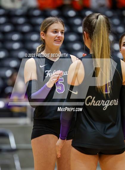 Thumbnail 3 in Fulshear vs. Lovejoy (UIL 5A Volleyball Semi-Final) photogallery.