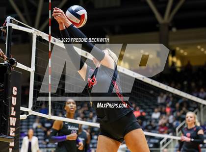 Thumbnail 2 in Fulshear vs. Lovejoy (UIL 5A Volleyball Semi-Final) photogallery.