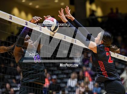 Thumbnail 2 in Fulshear vs. Lovejoy (UIL 5A Volleyball Semi-Final) photogallery.