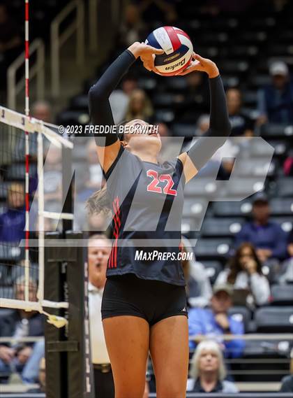 Thumbnail 1 in Fulshear vs. Lovejoy (UIL 5A Volleyball Semi-Final) photogallery.