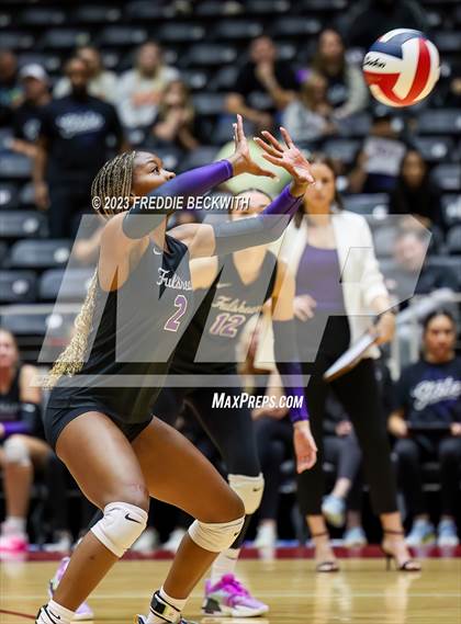 Thumbnail 1 in Fulshear vs. Lovejoy (UIL 5A Volleyball Semi-Final) photogallery.