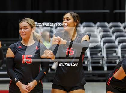 Thumbnail 1 in Fulshear vs. Lovejoy (UIL 5A Volleyball Semi-Final) photogallery.
