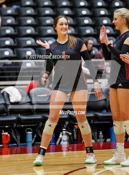 Thumbnail 2 in Fulshear vs. Lovejoy (UIL 5A Volleyball Semi-Final) photogallery.