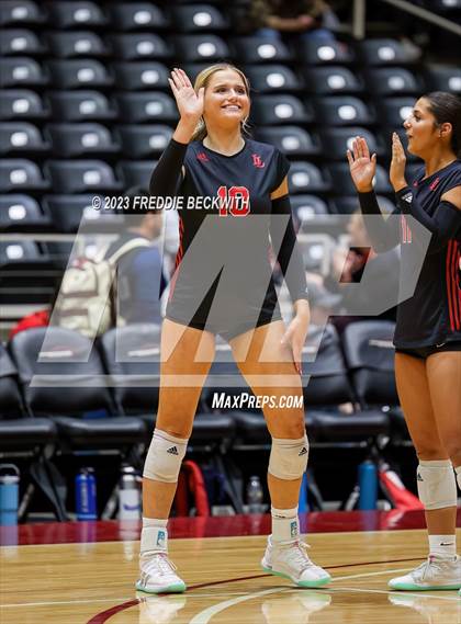 Thumbnail 1 in Fulshear vs. Lovejoy (UIL 5A Volleyball Semi-Final) photogallery.