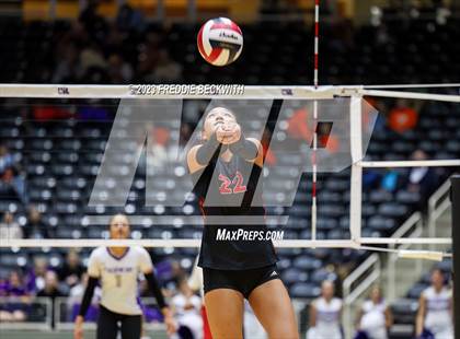 Thumbnail 2 in Fulshear vs. Lovejoy (UIL 5A Volleyball Semi-Final) photogallery.