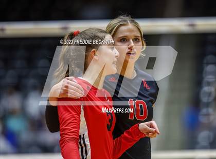 Thumbnail 3 in Fulshear vs. Lovejoy (UIL 5A Volleyball Semi-Final) photogallery.
