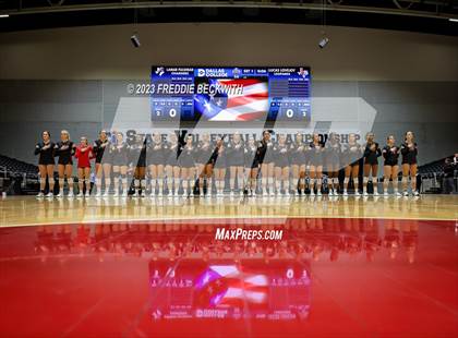 Thumbnail 3 in Fulshear vs. Lovejoy (UIL 5A Volleyball Semi-Final) photogallery.