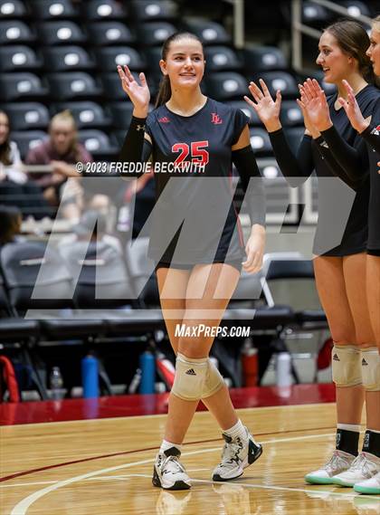 Thumbnail 2 in Fulshear vs. Lovejoy (UIL 5A Volleyball Semi-Final) photogallery.