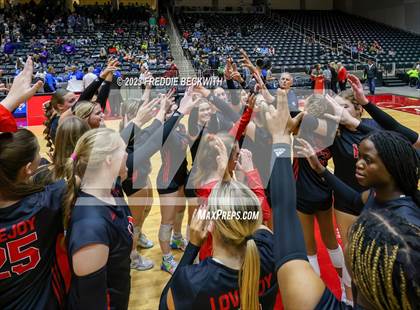 Thumbnail 2 in Fulshear vs. Lovejoy (UIL 5A Volleyball Semi-Final) photogallery.