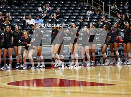 Thumbnail 1 in Fulshear vs. Lovejoy (UIL 5A Volleyball Semi-Final) photogallery.