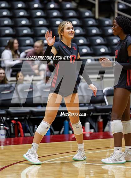 Thumbnail 1 in Fulshear vs. Lovejoy (UIL 5A Volleyball Semi-Final) photogallery.