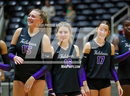 Thumbnail 3 in Fulshear vs. Lovejoy (UIL 5A Volleyball Semi-Final) photogallery.