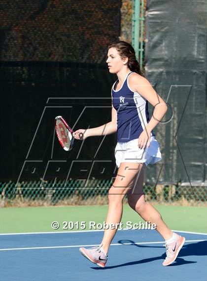 Thumbnail 1 in Oakland Tech vs. Pleasant Valley (NorCal Regional Girls Tennis Championships) photogallery.