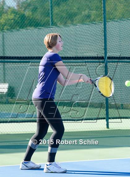 Thumbnail 1 in Oakland Tech vs. Pleasant Valley (NorCal Regional Girls Tennis Championships) photogallery.