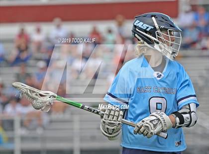 Thumbnail 3 in East Catholic vs. Bacon Academy (CIAC Class S Semifinal) photogallery.