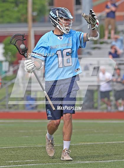 Thumbnail 3 in East Catholic vs. Bacon Academy (CIAC Class S Semifinal) photogallery.