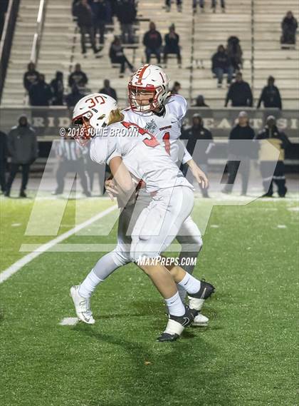 Thumbnail 1 in Center Grove @ Warren Central (IHSAA 6A Semifinal) photogallery.