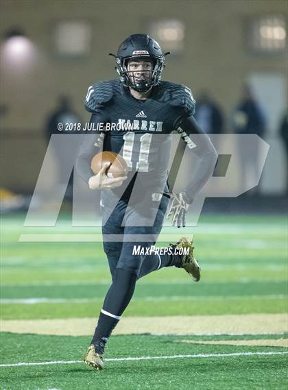 Thumbnail 2 in Center Grove @ Warren Central (IHSAA 6A Semifinal) photogallery.