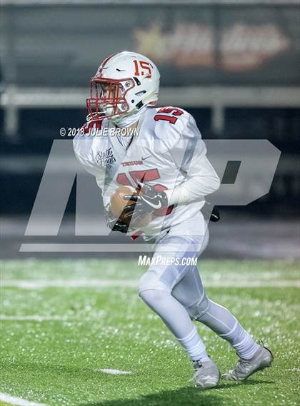 Thumbnail 2 in Center Grove @ Warren Central (IHSAA 6A Semifinal) photogallery.