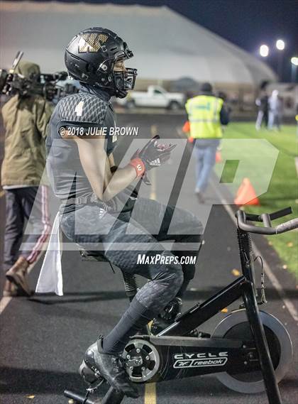 Thumbnail 2 in Center Grove @ Warren Central (IHSAA 6A Semifinal) photogallery.