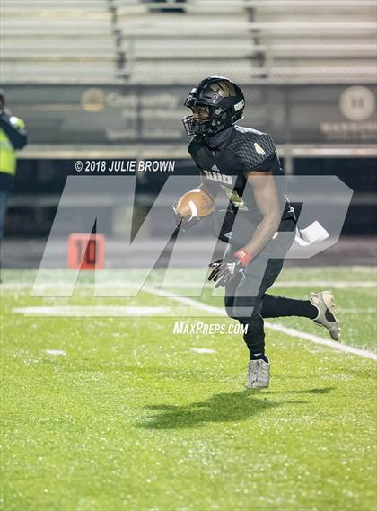 Thumbnail 2 in Center Grove @ Warren Central (IHSAA 6A Semifinal) photogallery.
