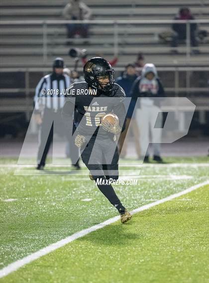Thumbnail 1 in Center Grove @ Warren Central (IHSAA 6A Semifinal) photogallery.