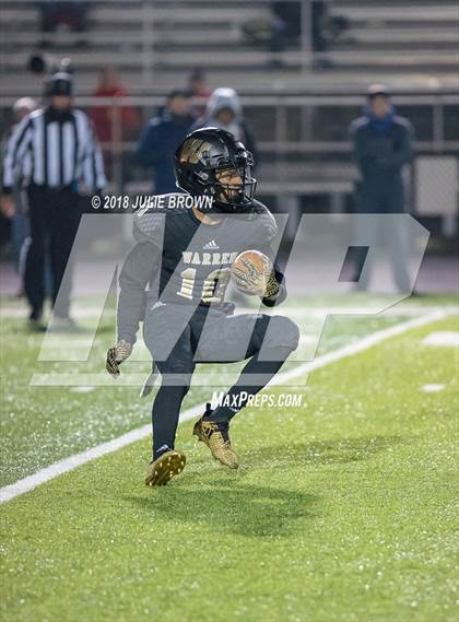 Thumbnail 3 in Center Grove @ Warren Central (IHSAA 6A Semifinal) photogallery.