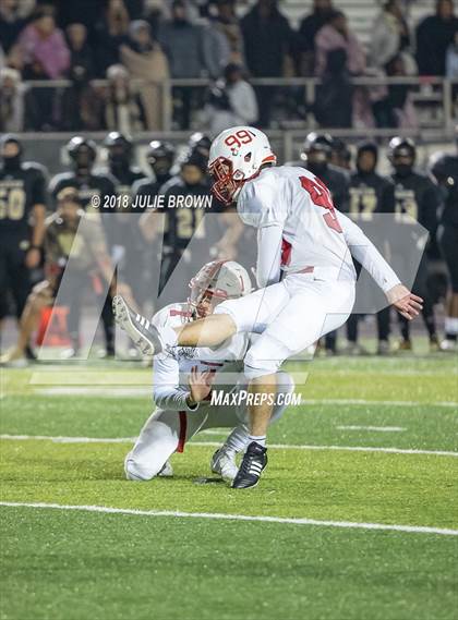 Thumbnail 2 in Center Grove @ Warren Central (IHSAA 6A Semifinal) photogallery.