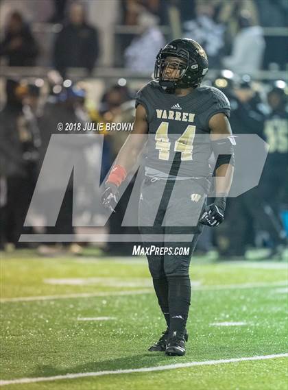 Thumbnail 3 in Center Grove @ Warren Central (IHSAA 6A Semifinal) photogallery.