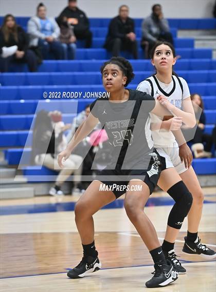 Thumbnail 2 in Westside vs. Sam Rayburn (McDonald's Texas Invitational) photogallery.