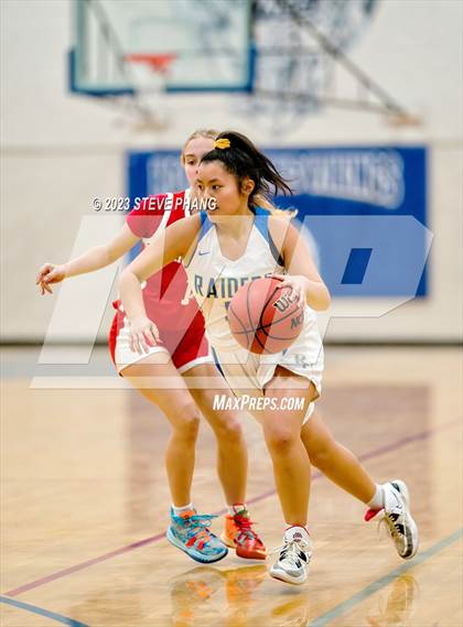 Thumbnail 2 in Mira Loma vs. River City (Viking Tournament) photogallery.