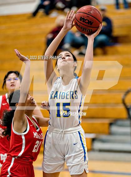 Thumbnail 3 in Mira Loma vs. River City (Viking Tournament) photogallery.