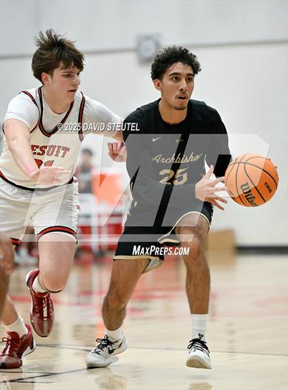 Thumbnail 2 in Archbishop Mitty vs. Jesuit (Fr. Barry Christmas Classic) photogallery.