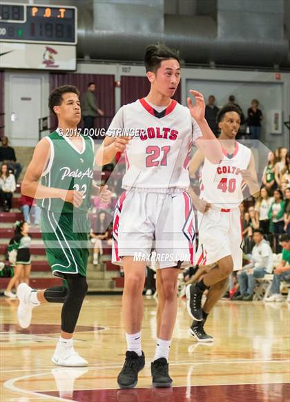 Thumbnail 3 in Palo Alto vs James Logan (CIF Division I Regional Final) photogallery.