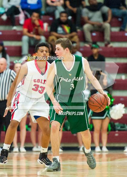 Thumbnail 2 in Palo Alto vs James Logan (CIF Division I Regional Final) photogallery.