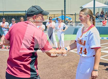 Thumbnail 3 in Carondelet vs. Cardinal Newman (CIF NCS Division 2 Final) photogallery.