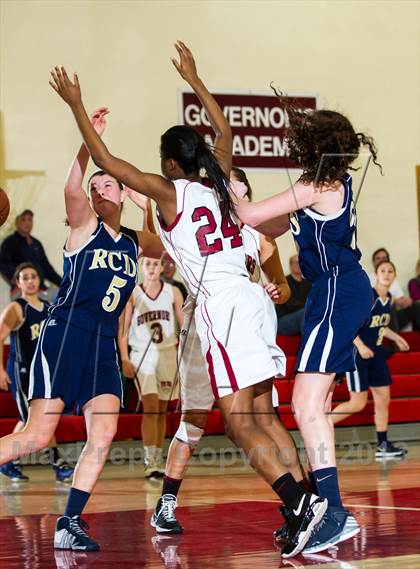 Thumbnail 2 in Governor's Academy vs Rye Country Day (Kingswood Invitational Tournament Finals) photogallery.