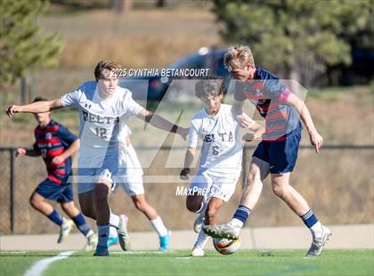 Thumbnail 1 in Kent Denver vs Delta (CHSAA 3A Round 1)) photogallery.